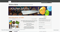 Desktop Screenshot of kitchen-myths.com